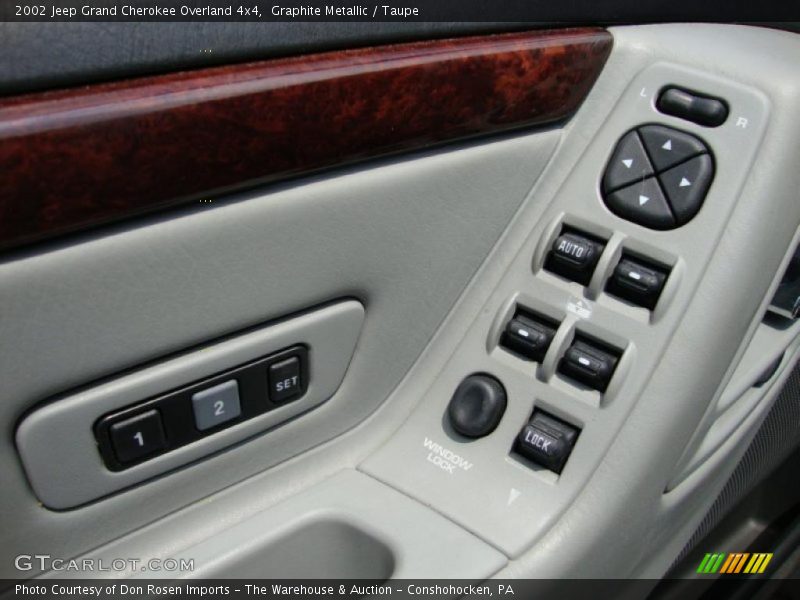 Graphite Metallic / Taupe 2002 Jeep Grand Cherokee Overland 4x4