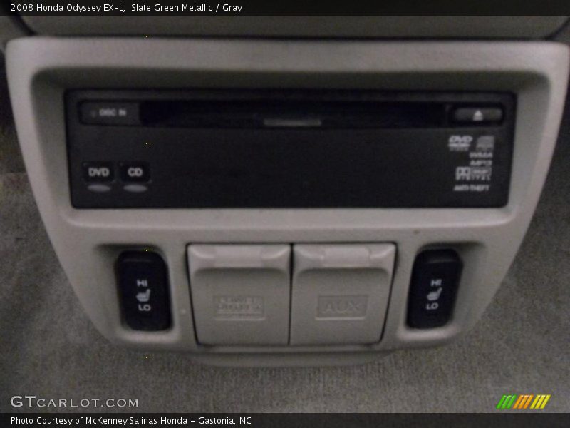 Slate Green Metallic / Gray 2008 Honda Odyssey EX-L