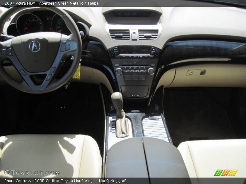 Aberdeen Green Metallic / Taupe 2007 Acura MDX