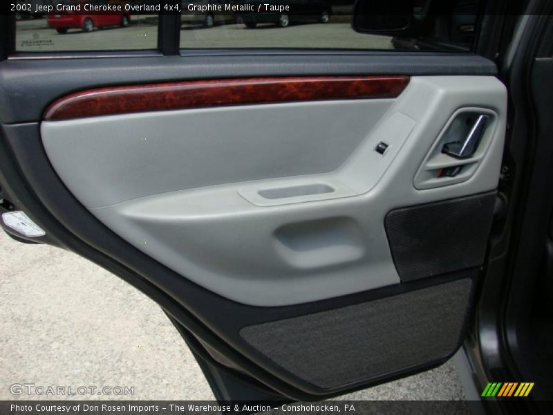 Graphite Metallic / Taupe 2002 Jeep Grand Cherokee Overland 4x4