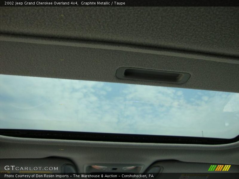 Graphite Metallic / Taupe 2002 Jeep Grand Cherokee Overland 4x4