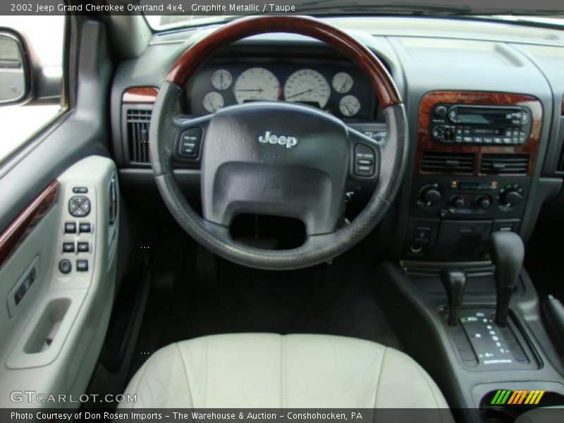 Graphite Metallic / Taupe 2002 Jeep Grand Cherokee Overland 4x4