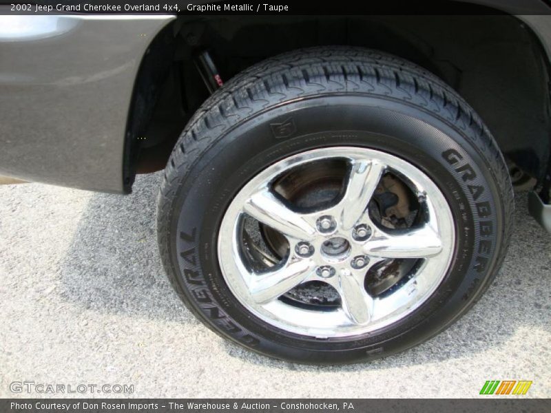 Graphite Metallic / Taupe 2002 Jeep Grand Cherokee Overland 4x4