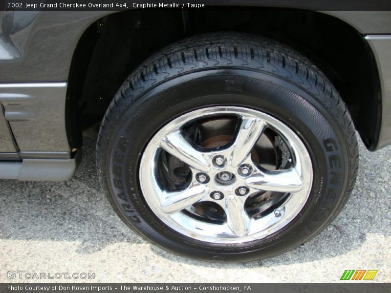 Graphite Metallic / Taupe 2002 Jeep Grand Cherokee Overland 4x4