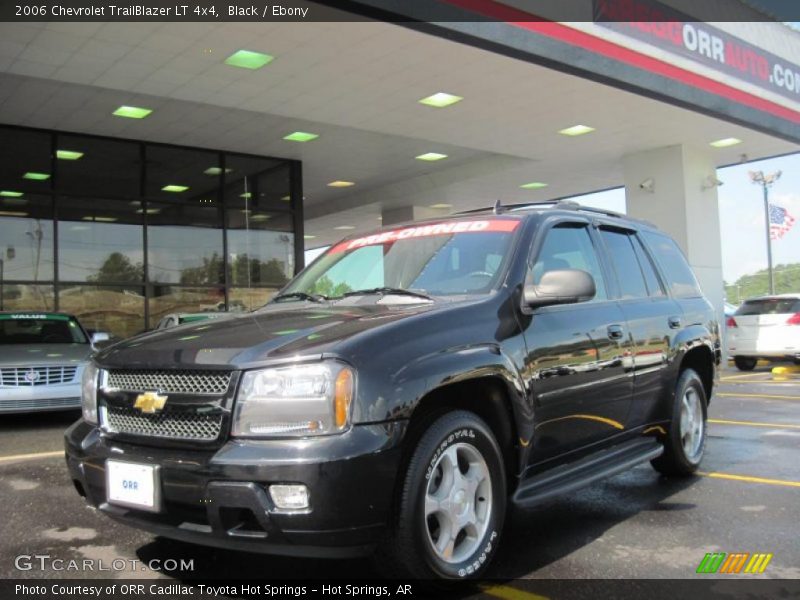 Black / Ebony 2006 Chevrolet TrailBlazer LT 4x4