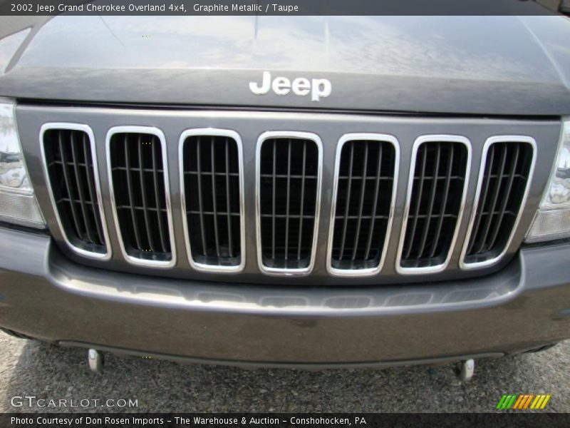 Graphite Metallic / Taupe 2002 Jeep Grand Cherokee Overland 4x4