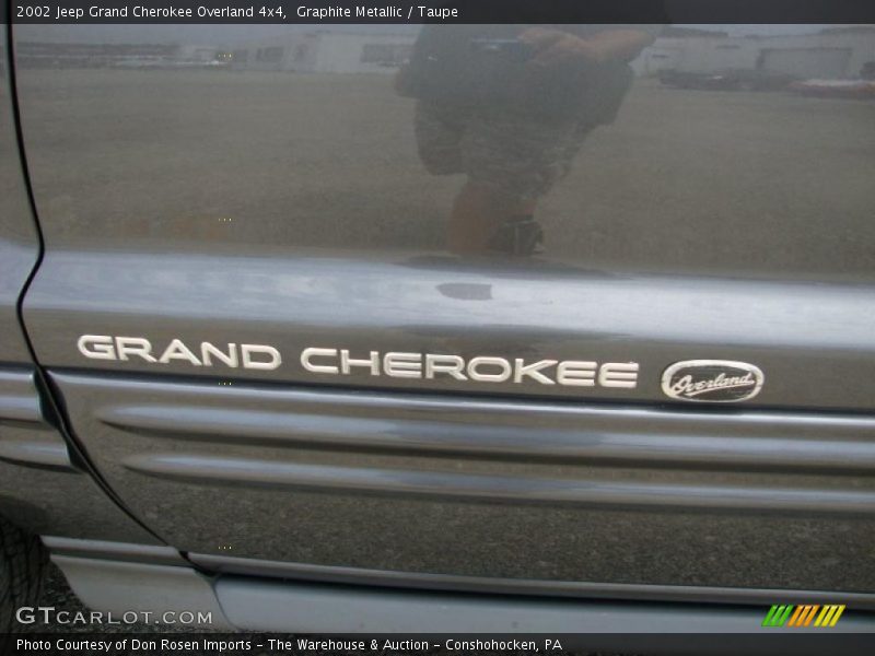Graphite Metallic / Taupe 2002 Jeep Grand Cherokee Overland 4x4
