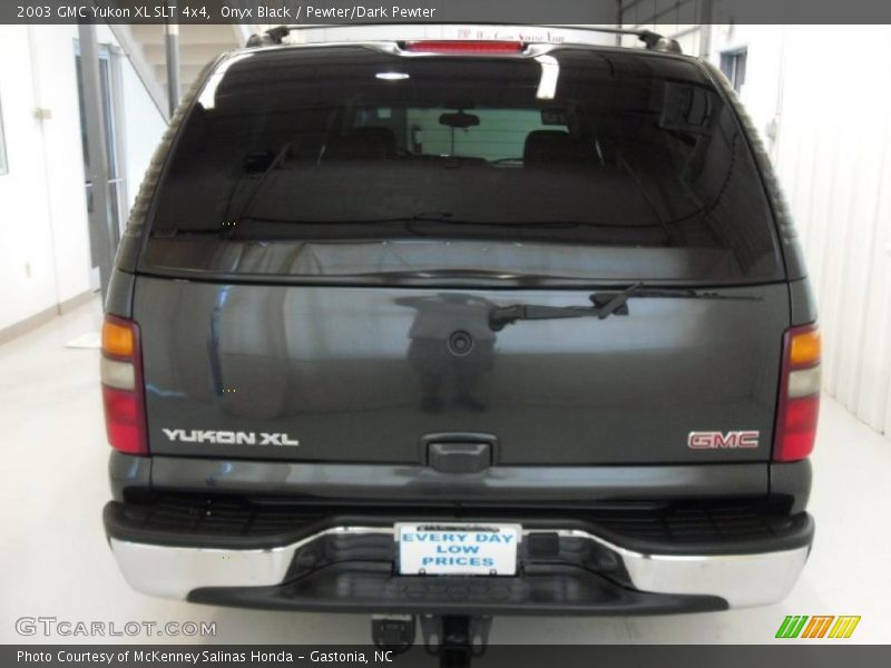 Onyx Black / Pewter/Dark Pewter 2003 GMC Yukon XL SLT 4x4