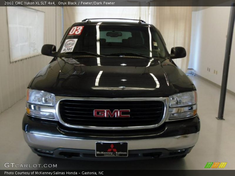 Onyx Black / Pewter/Dark Pewter 2003 GMC Yukon XL SLT 4x4