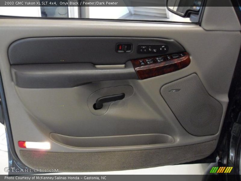 Onyx Black / Pewter/Dark Pewter 2003 GMC Yukon XL SLT 4x4