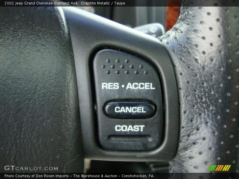 Graphite Metallic / Taupe 2002 Jeep Grand Cherokee Overland 4x4