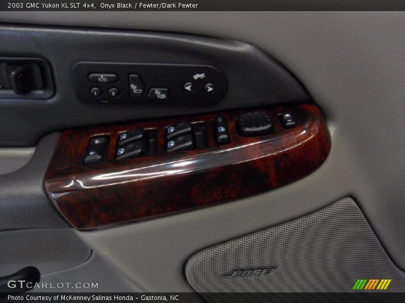 Onyx Black / Pewter/Dark Pewter 2003 GMC Yukon XL SLT 4x4
