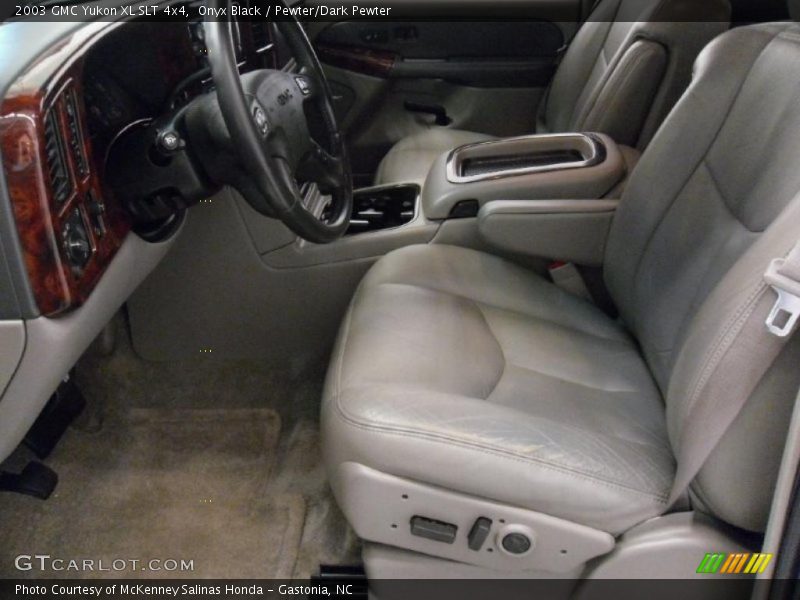 Onyx Black / Pewter/Dark Pewter 2003 GMC Yukon XL SLT 4x4