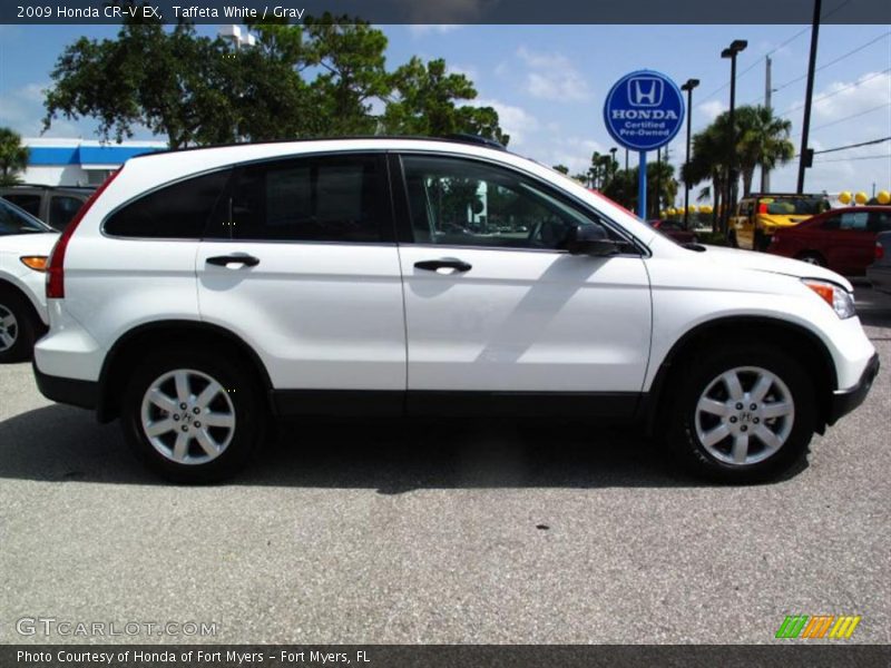 Taffeta White / Gray 2009 Honda CR-V EX
