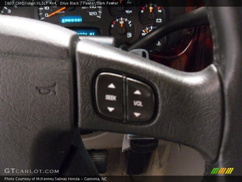 Onyx Black / Pewter/Dark Pewter 2003 GMC Yukon XL SLT 4x4
