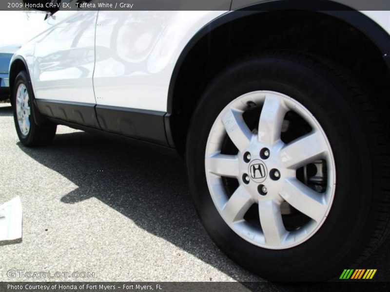 Taffeta White / Gray 2009 Honda CR-V EX