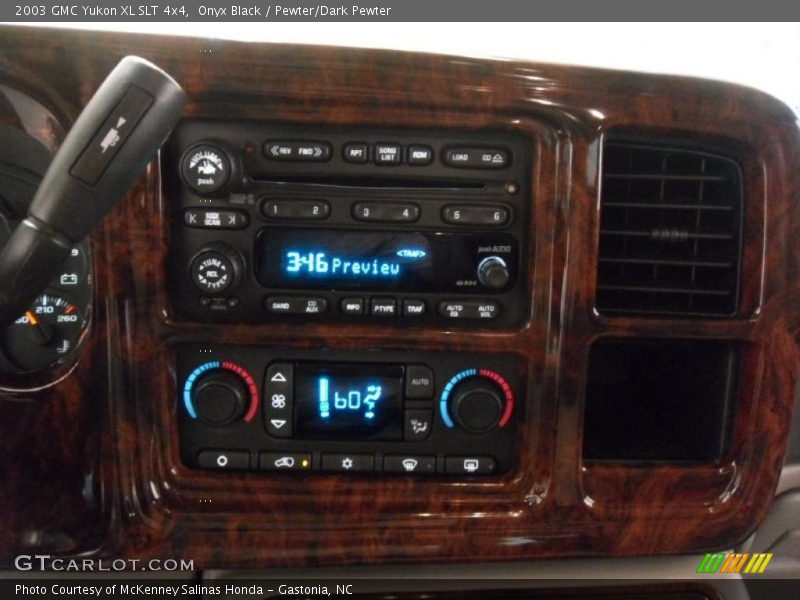 Onyx Black / Pewter/Dark Pewter 2003 GMC Yukon XL SLT 4x4