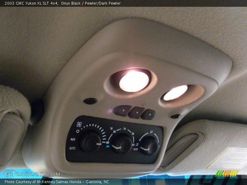 Onyx Black / Pewter/Dark Pewter 2003 GMC Yukon XL SLT 4x4