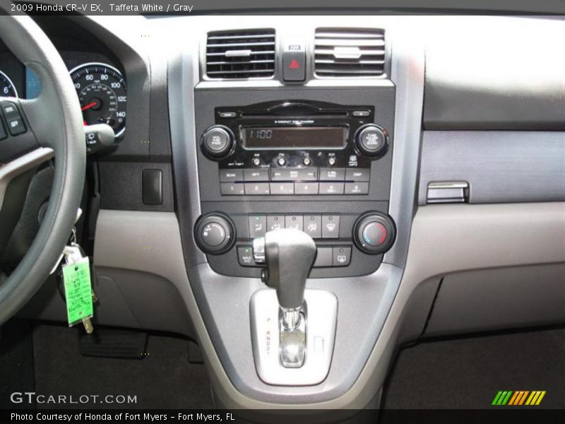 Taffeta White / Gray 2009 Honda CR-V EX