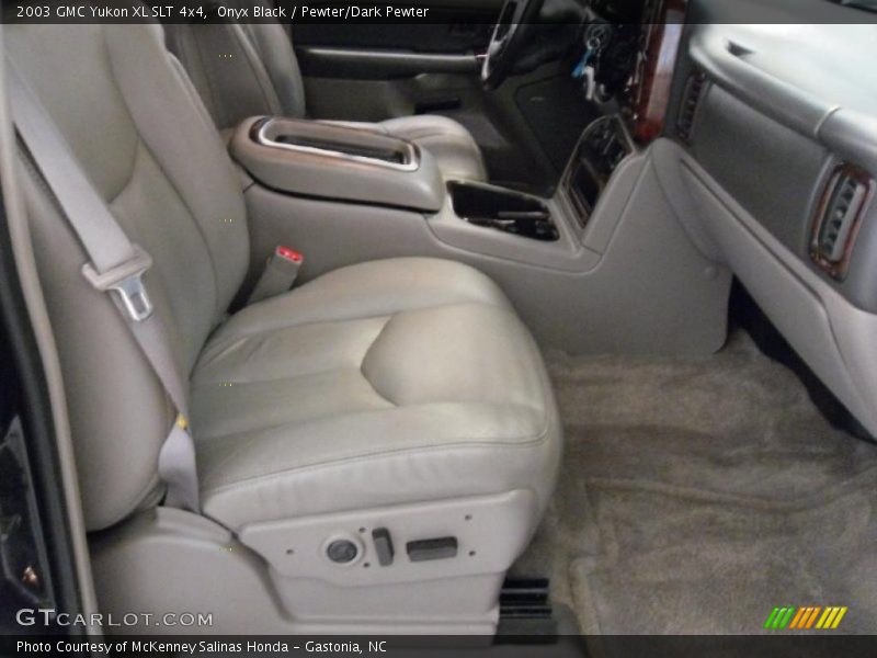 Onyx Black / Pewter/Dark Pewter 2003 GMC Yukon XL SLT 4x4