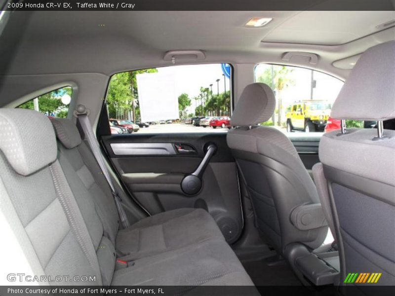 Taffeta White / Gray 2009 Honda CR-V EX