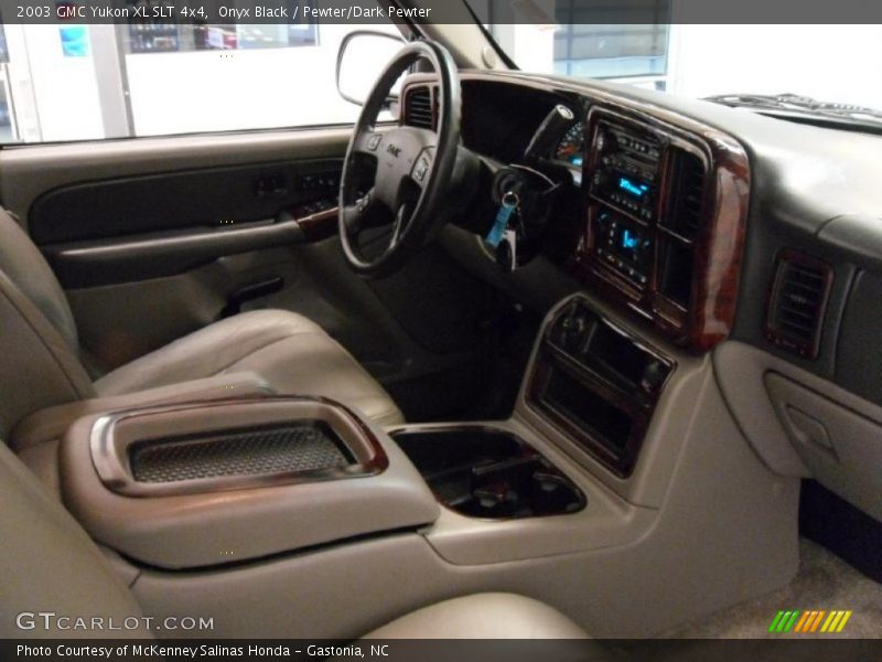 Onyx Black / Pewter/Dark Pewter 2003 GMC Yukon XL SLT 4x4