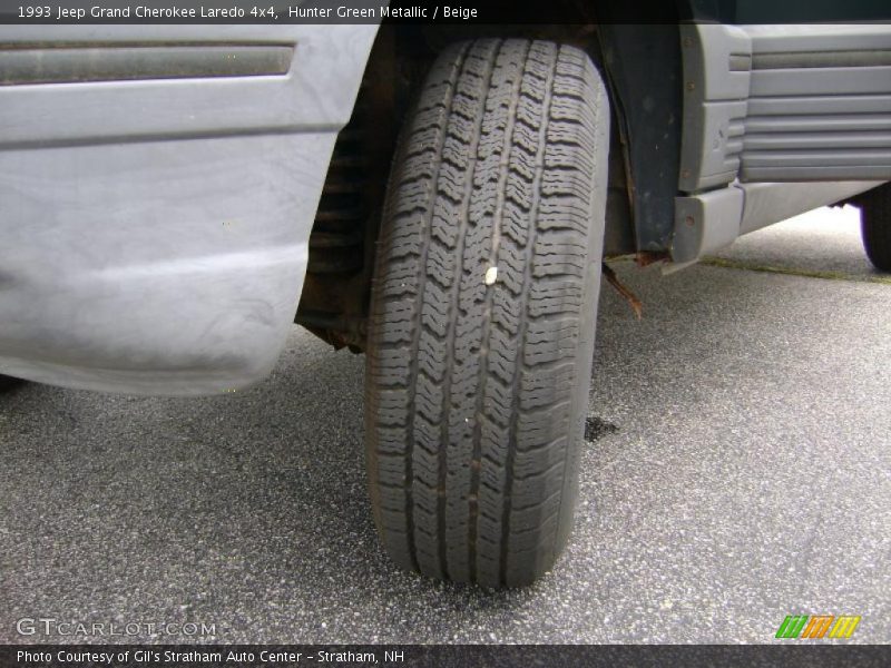 Hunter Green Metallic / Beige 1993 Jeep Grand Cherokee Laredo 4x4