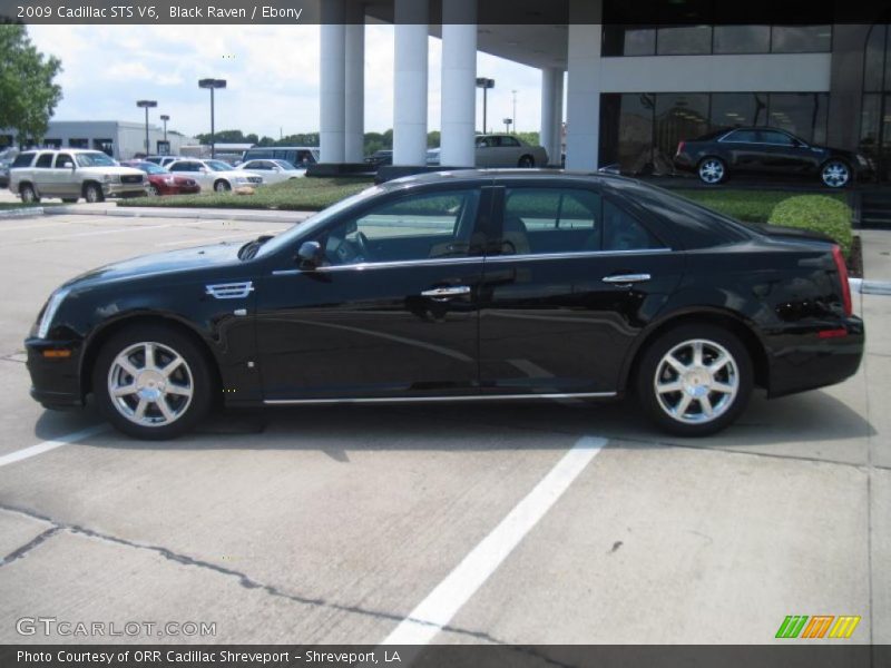 Black Raven / Ebony 2009 Cadillac STS V6