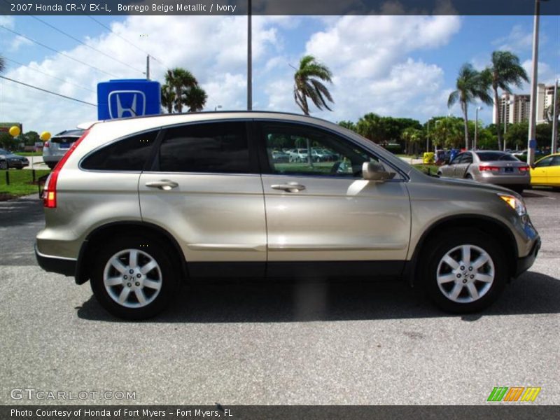 Borrego Beige Metallic / Ivory 2007 Honda CR-V EX-L