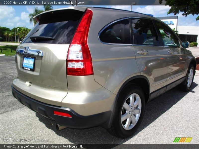 Borrego Beige Metallic / Ivory 2007 Honda CR-V EX-L