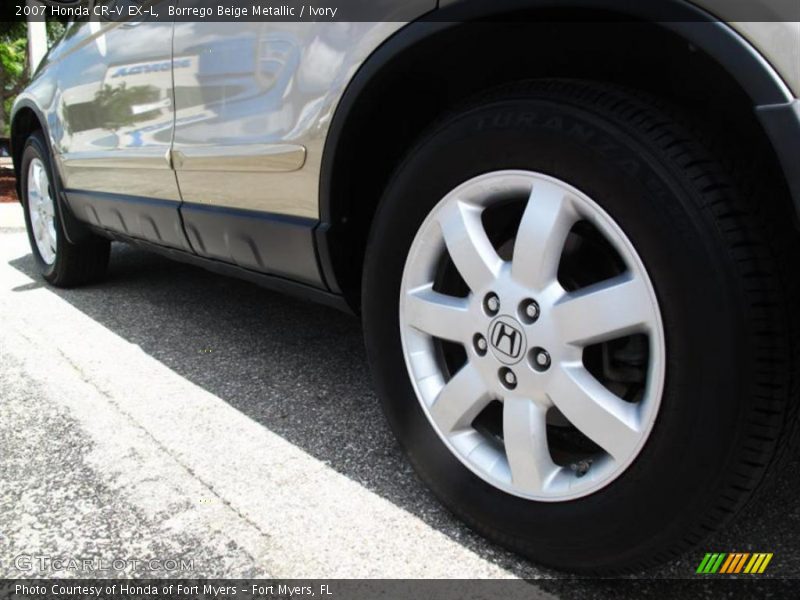 Borrego Beige Metallic / Ivory 2007 Honda CR-V EX-L