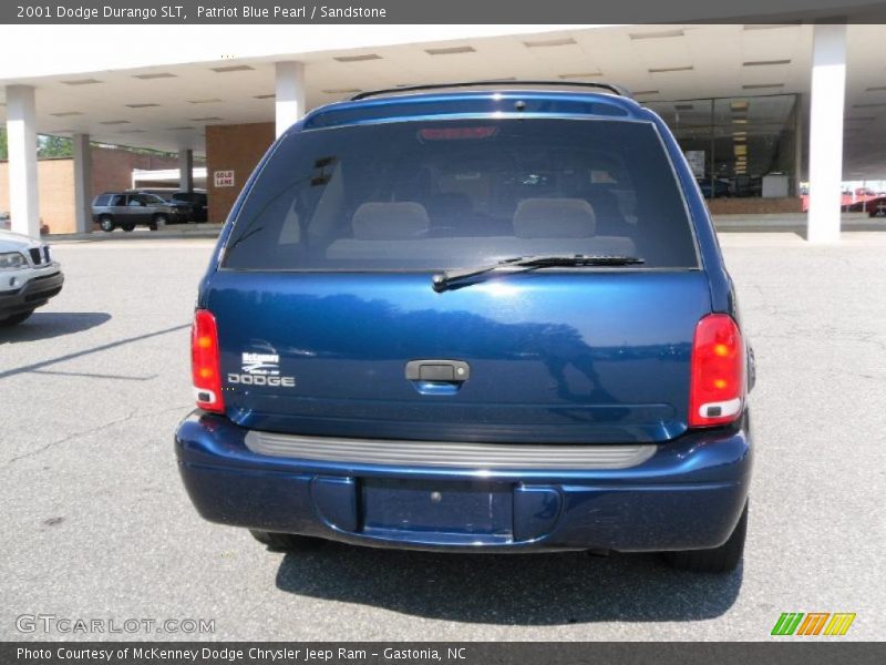 Patriot Blue Pearl / Sandstone 2001 Dodge Durango SLT