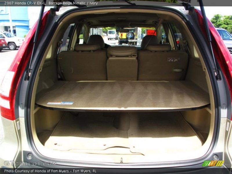 Borrego Beige Metallic / Ivory 2007 Honda CR-V EX-L