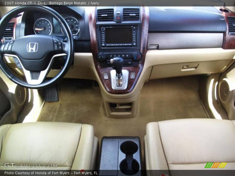 Borrego Beige Metallic / Ivory 2007 Honda CR-V EX-L