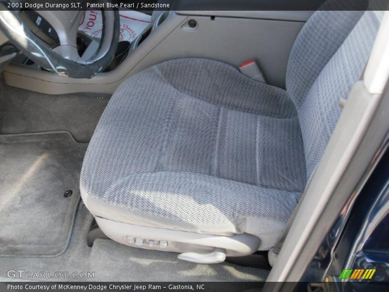 Patriot Blue Pearl / Sandstone 2001 Dodge Durango SLT