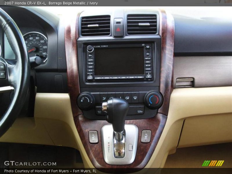 Borrego Beige Metallic / Ivory 2007 Honda CR-V EX-L