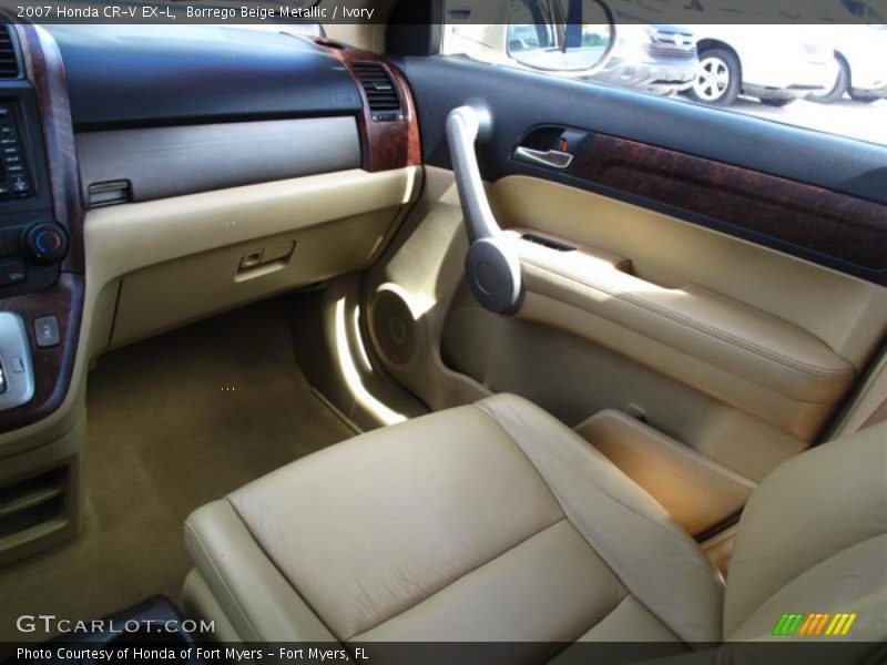 Borrego Beige Metallic / Ivory 2007 Honda CR-V EX-L