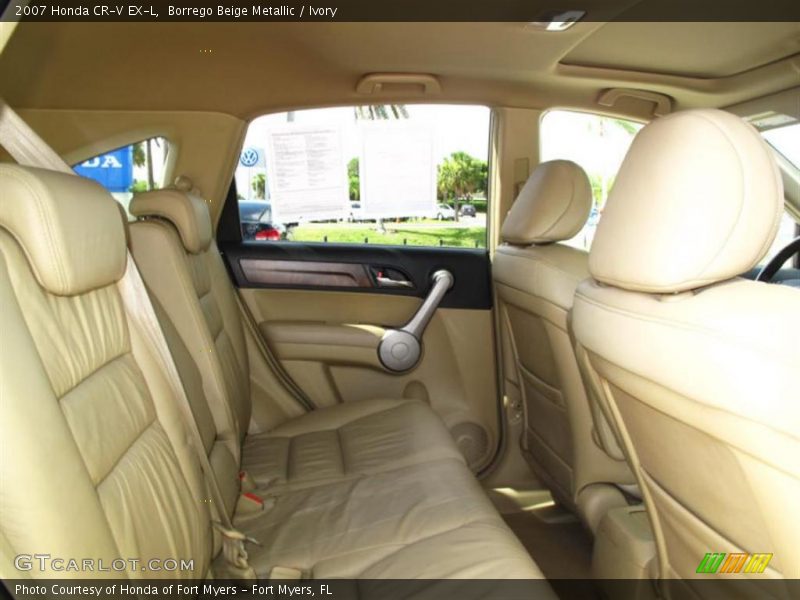 Borrego Beige Metallic / Ivory 2007 Honda CR-V EX-L