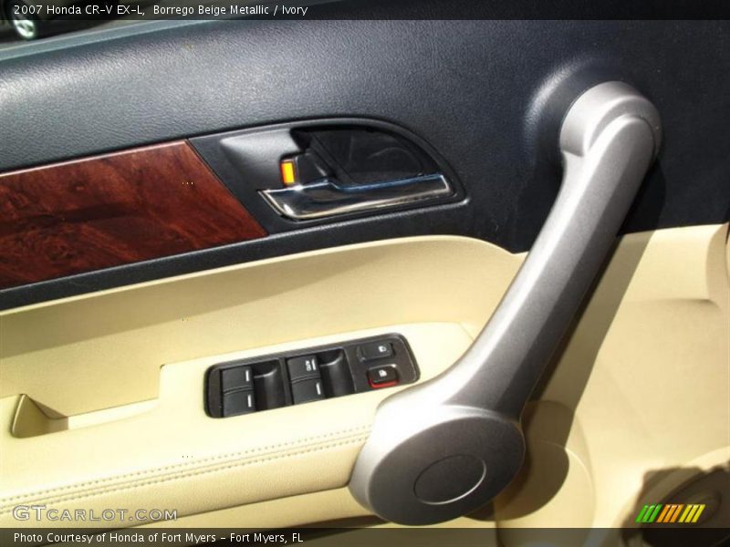 Borrego Beige Metallic / Ivory 2007 Honda CR-V EX-L