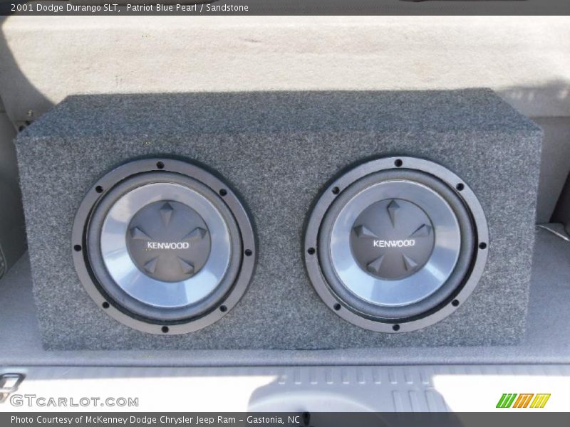 Patriot Blue Pearl / Sandstone 2001 Dodge Durango SLT