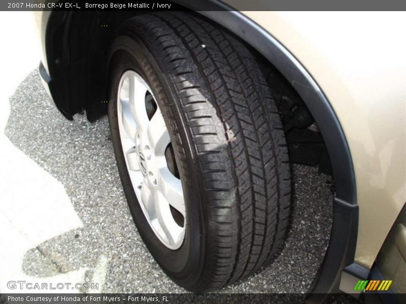 Borrego Beige Metallic / Ivory 2007 Honda CR-V EX-L
