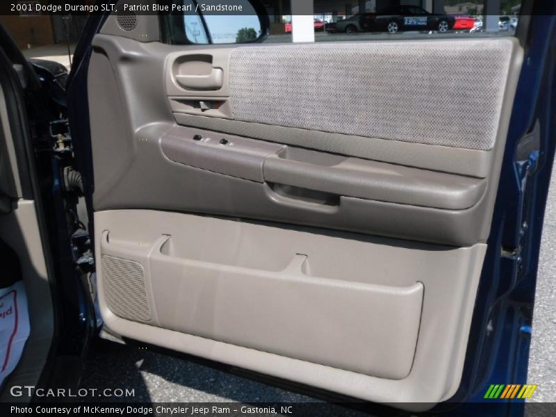 Patriot Blue Pearl / Sandstone 2001 Dodge Durango SLT