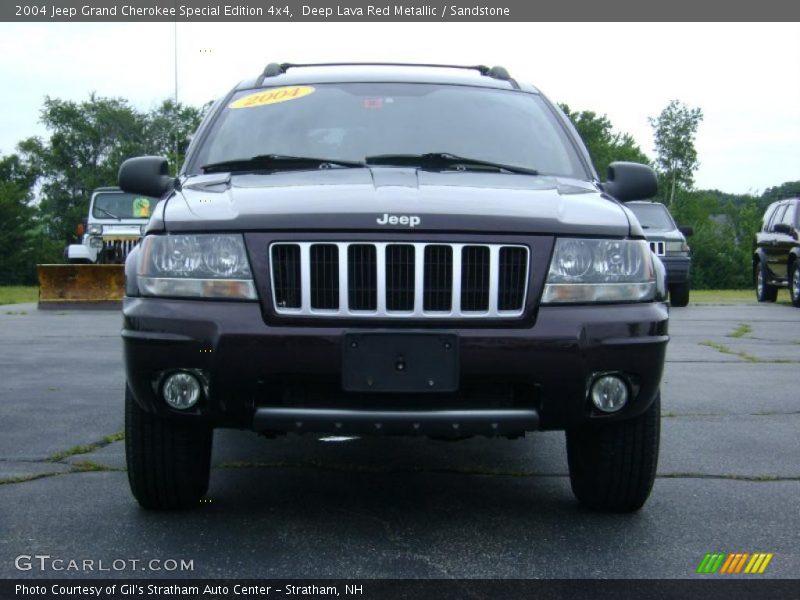 Deep Lava Red Metallic / Sandstone 2004 Jeep Grand Cherokee Special Edition 4x4