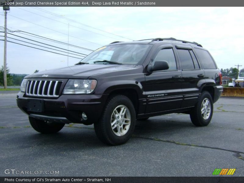 Deep Lava Red Metallic / Sandstone 2004 Jeep Grand Cherokee Special Edition 4x4