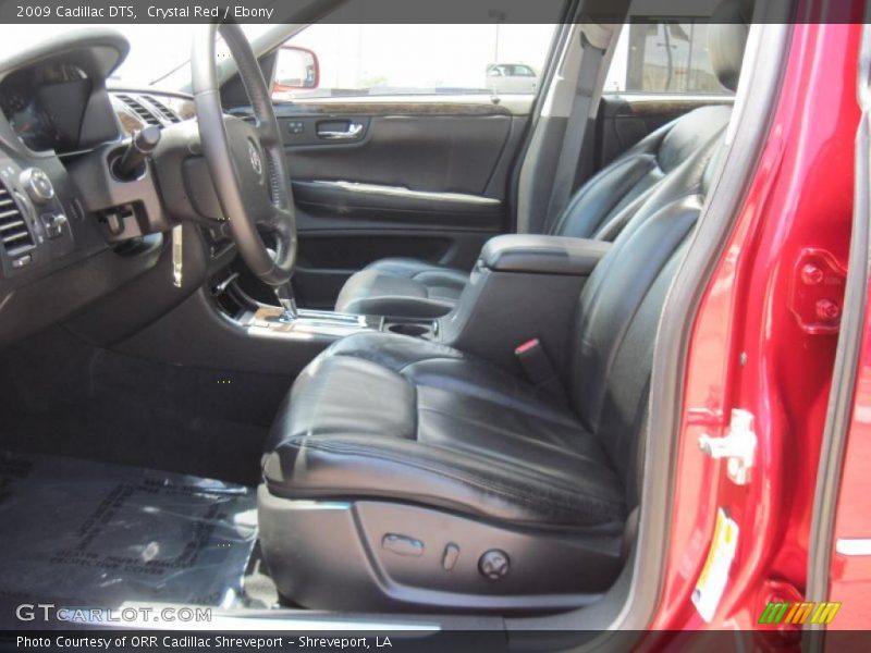 Crystal Red / Ebony 2009 Cadillac DTS