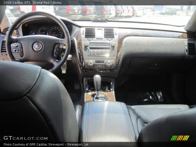 Crystal Red / Ebony 2009 Cadillac DTS