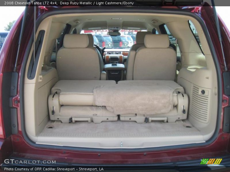 Deep Ruby Metallic / Light Cashmere/Ebony 2008 Chevrolet Tahoe LTZ 4x4