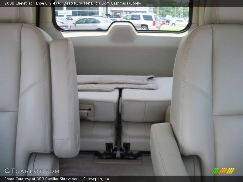 Deep Ruby Metallic / Light Cashmere/Ebony 2008 Chevrolet Tahoe LTZ 4x4