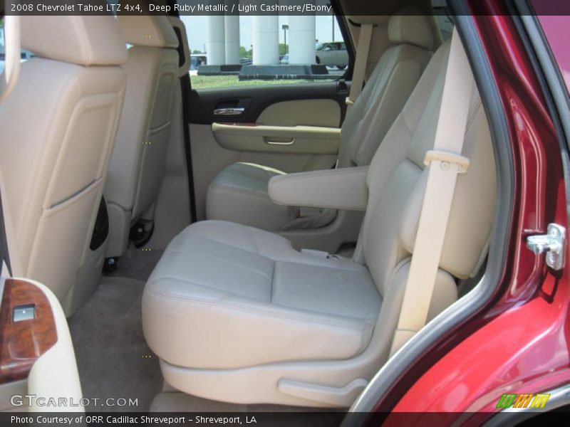 Deep Ruby Metallic / Light Cashmere/Ebony 2008 Chevrolet Tahoe LTZ 4x4