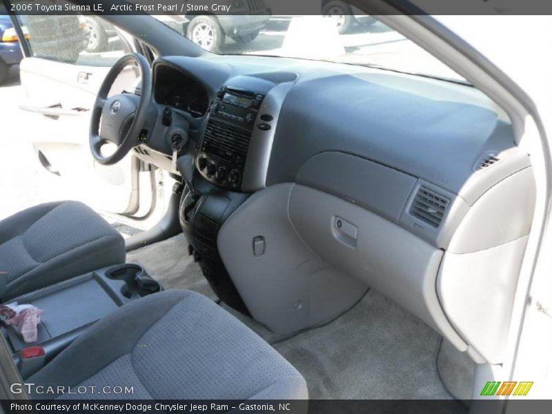 Arctic Frost Pearl / Stone Gray 2006 Toyota Sienna LE